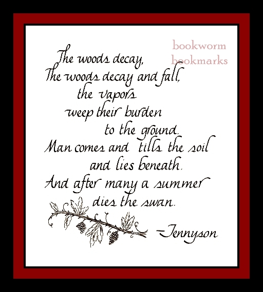 Quotes Tennyson Poem. QuotesGram